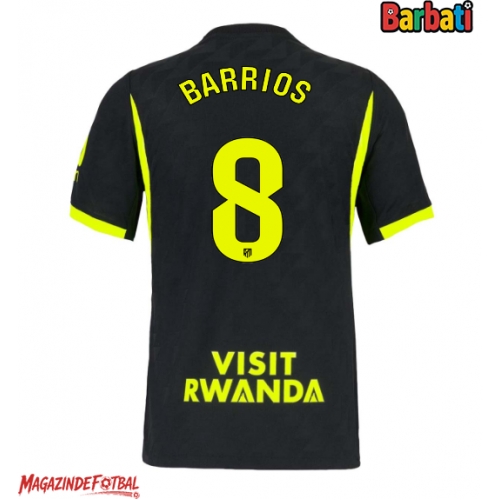 Atletico Madrid Pablo Barrios #8 Tricou Fotbal Replică 2026-27 Barbati Deplasare Atletico Madrid Pablo Barrios #8 Tricou Fotbal Replică 2026-27 Barbati Deplasare